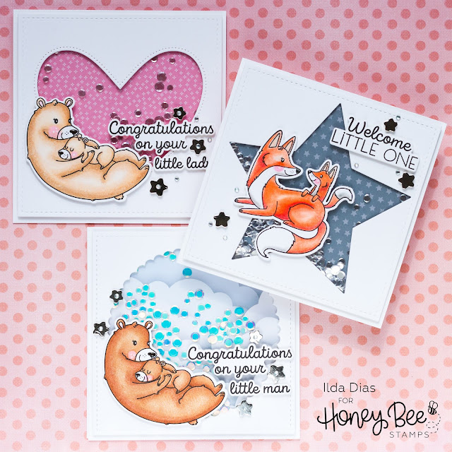 Welcome, Baby Shaker Cards, Honey Bee Stamps, Card Making, Stamping, Die Cutting, handmade card, ilovedoingallthingscrafty, Stamps, how to, 