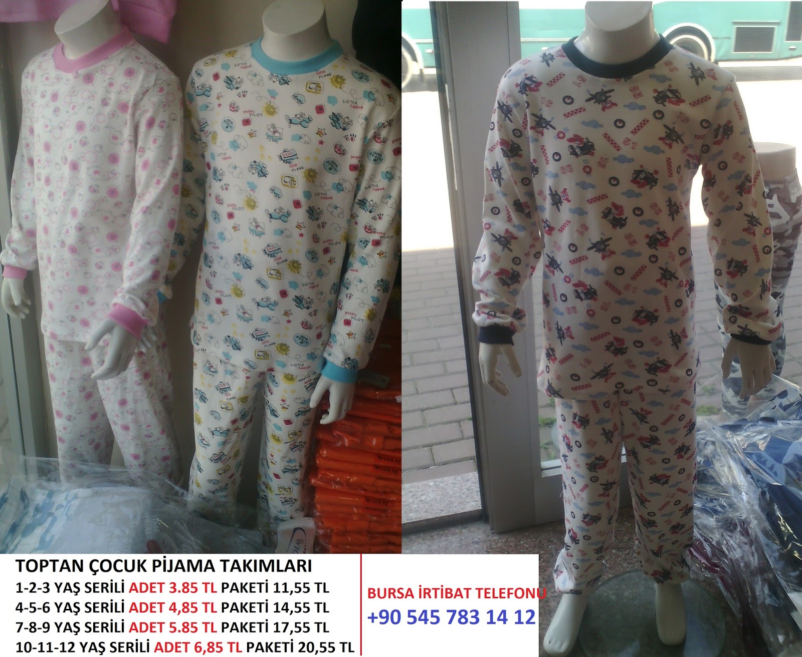 çocuk pijama takımı imalatı yapan yerler toptan TekstiL ürünleri Toptan