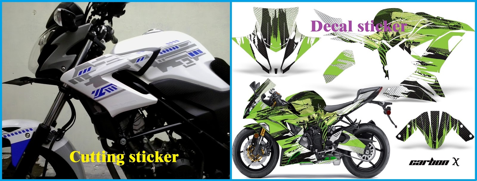 Cutting Sticker VS Decal Sticker Bagus Mana ? Blog Tips Otomotif
