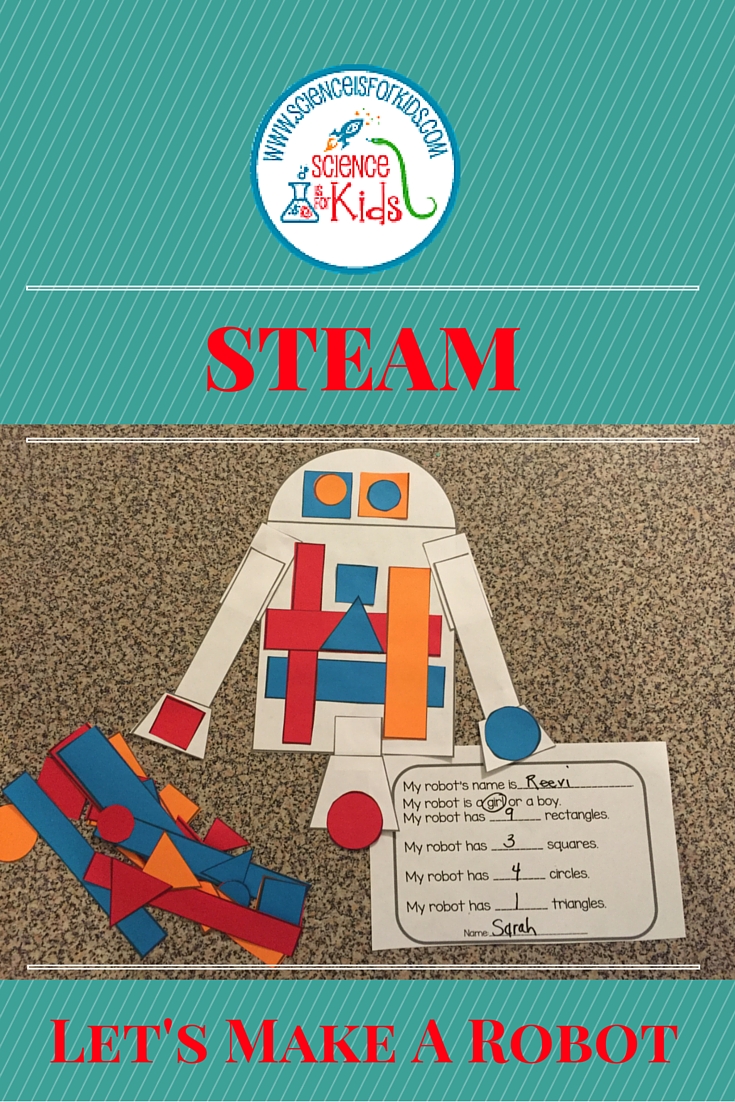 Let's Make a Robot a Cut and Paste Math Activity | Classroom Tested