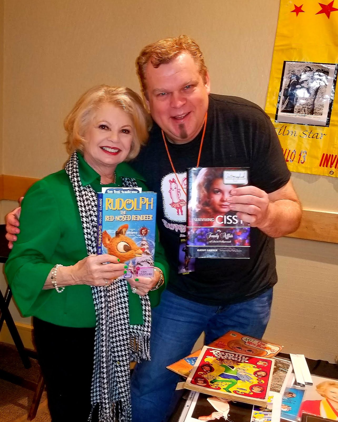 The Wonderful Kathy "Cissy" Garver from Family Affair loved her Rudolph book!