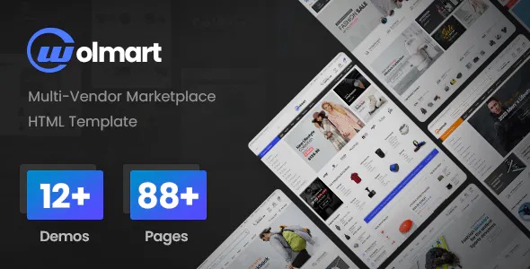Best Marketplace eCommerce HTML Template