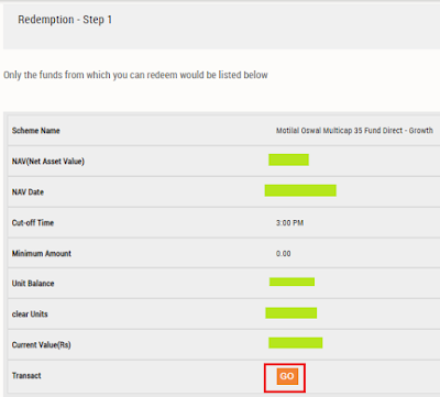 Motilal Oswal Mutual Fund - Redeem Motilal Oswal Mutual Fund - Redeem
