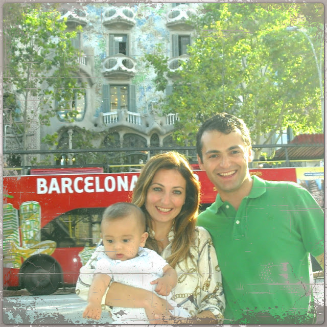 Stilettolu anne "MADE IN BARCELONA" BEBEK VE STİLETTOLU ANNE