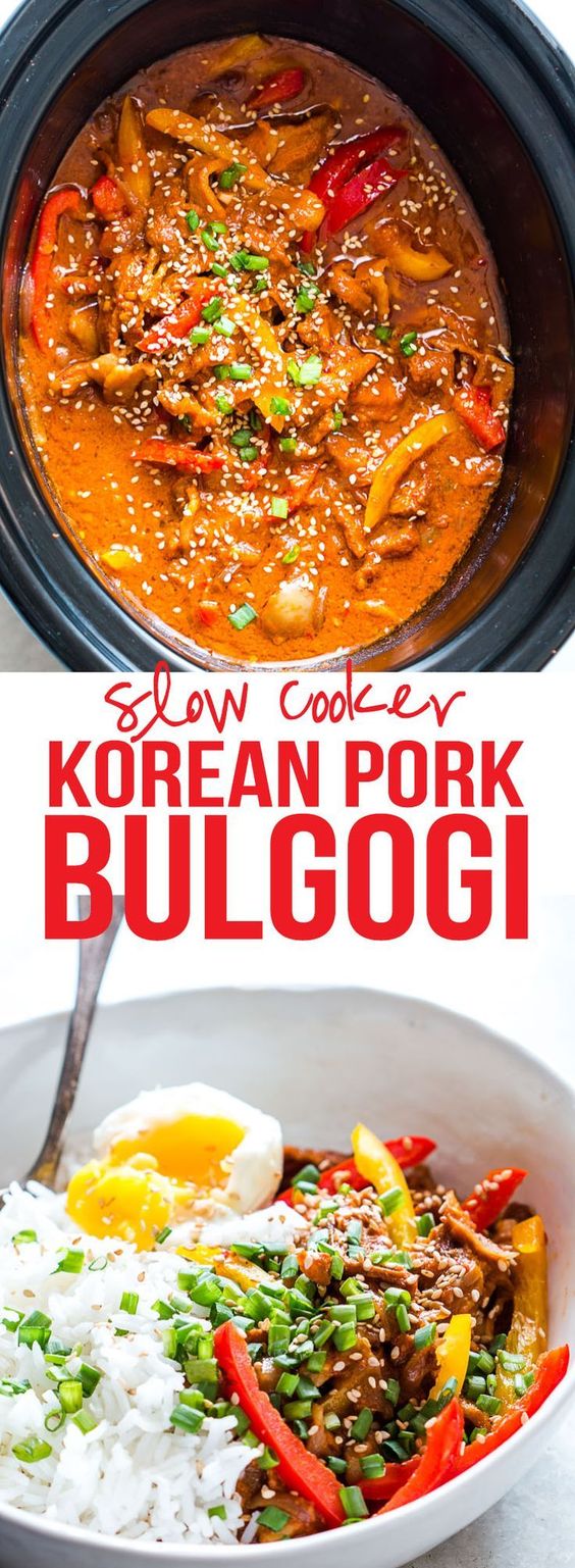 Slow Cooker Korean Pork Bulgogi OFFICIAL KITCHEN