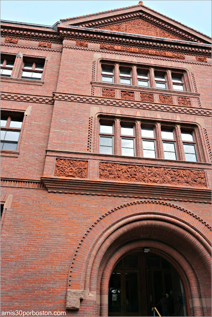 Sever Hall en la Universidad de Harvard 