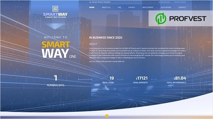 Smartway: обзор и отзывы о smartway.one (HYIP платит) Smartway обзор и отзывы HYIP-проекта