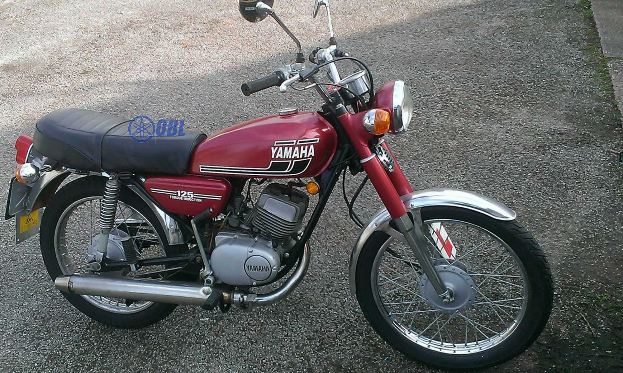 Yamaha RS125 Small Size 2-Stroke Bike Red