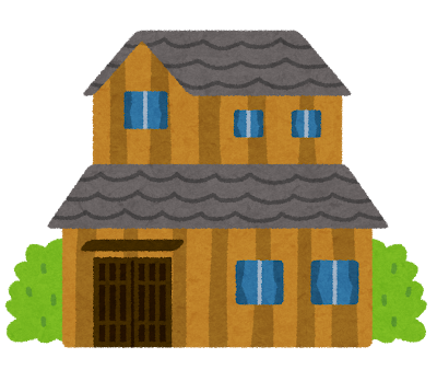 木造住宅のイラスト