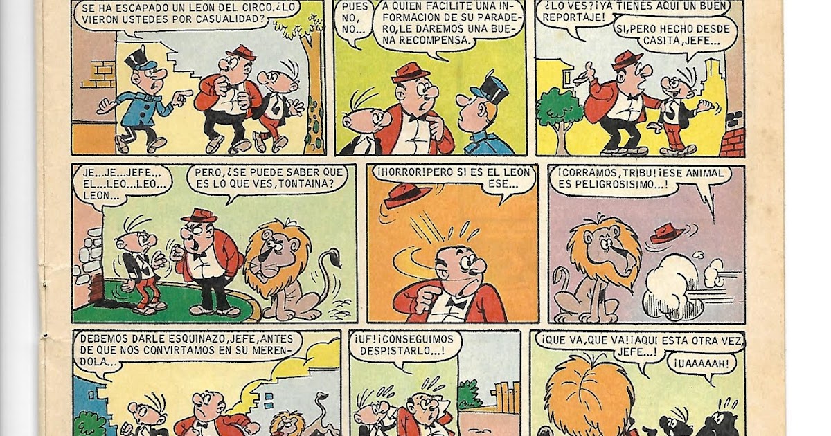 Mis mejores tebeos El repórter Tribulete (Pulgarcito nº 1871, 13 de