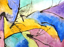 abstract watercolor painting lessons