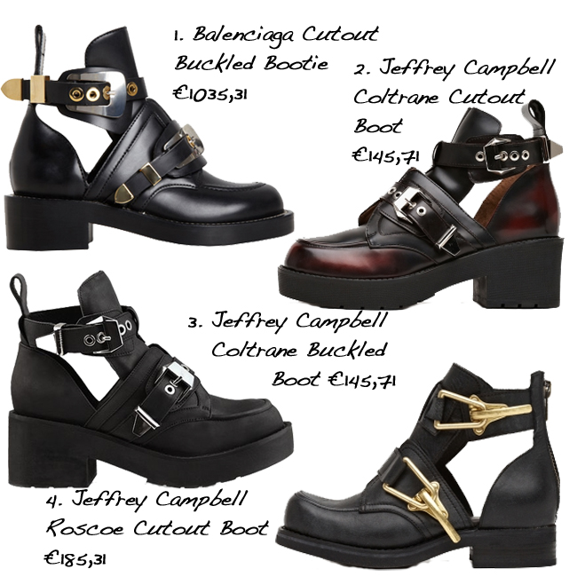 balenciaga cutout boots knockoffs