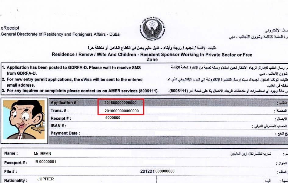 HOW TO CHECK UAE ENTRY PERMIT VISA APPLICATION STATUS