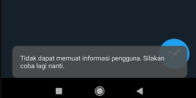 Penyebab Tidak Dapat Memuat Pengguna Twitter Penyebab Tidak Dapat Memuat Pengguna Twitter
