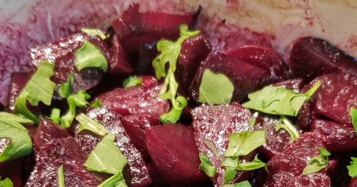 Hot and Cold Running Mom Just my Stuff Balsamic Roasted Beets (or