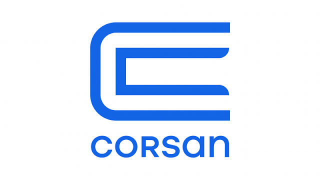 Logotipo da Corsan lançado em 2020