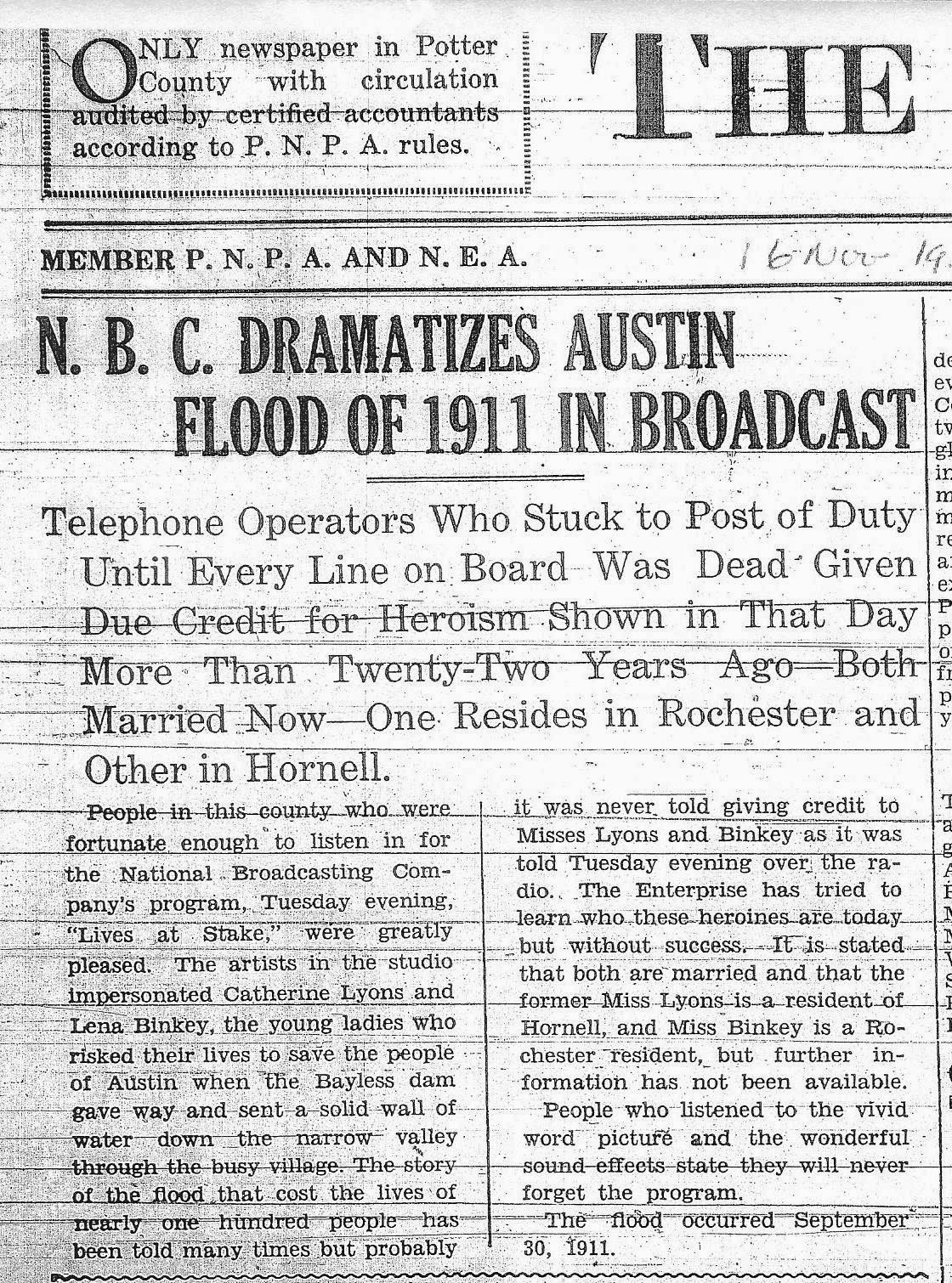 Awesome Austin Two Heroines Who Saved Many Lives on September 30, 1911