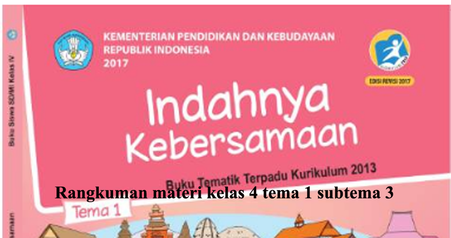 Rangkuman Kelas 4 Tema 1 Subtema 3 Heyulita