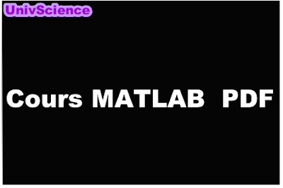 Cours Complets MATLAB PDF.