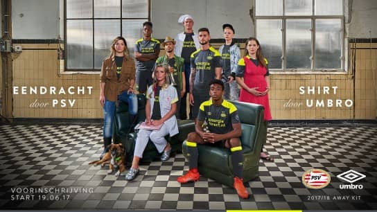 PSVアイントホーフェン 2017-18 ユニフォーム-ホーム