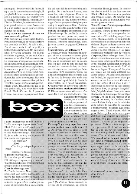 SPICY BOX INTERVIEW 1996