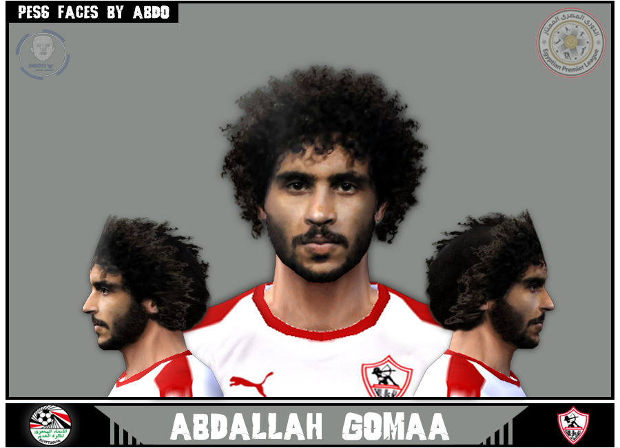 Face Abdallah Gomaa Pes6