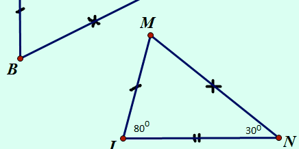 Giải bài tập hai tam giác bằng nhau.