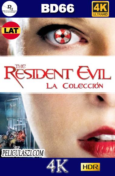 Resident Evil – Colección (2002-2016) Ultra HD BD66 4K HDR Dual-Latino VIP