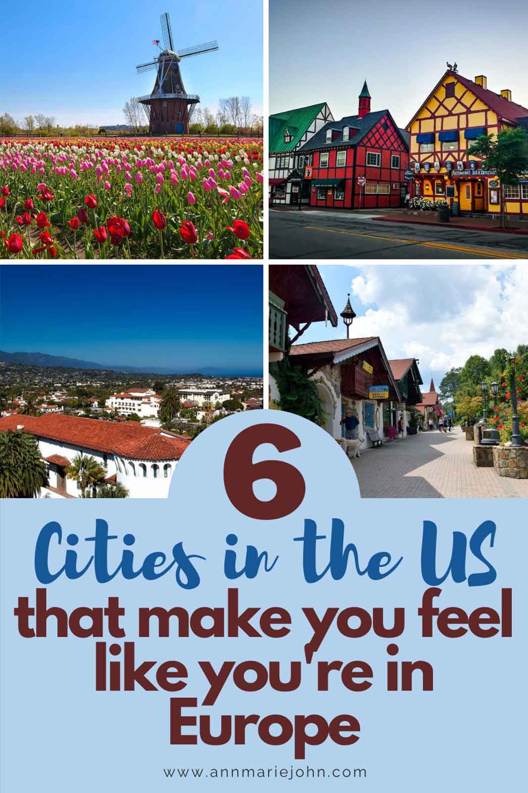 Cities in the US that Will Make you Feel Like You’re in Europe