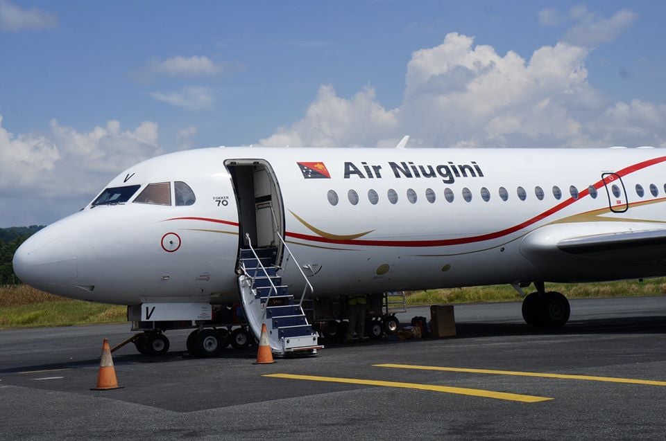Air Niugini Resumes Fokker Jet Services to Madang