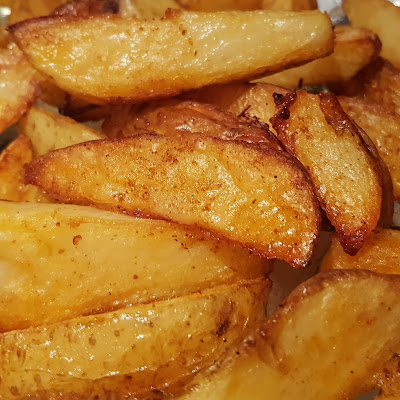 Roasted Paprika potato wedges