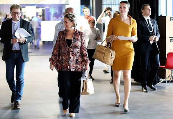 Grand Duchess Maria Teresa attended the first edition of Lux4Good software contest held at Technoport, Esch-sur-Alzette