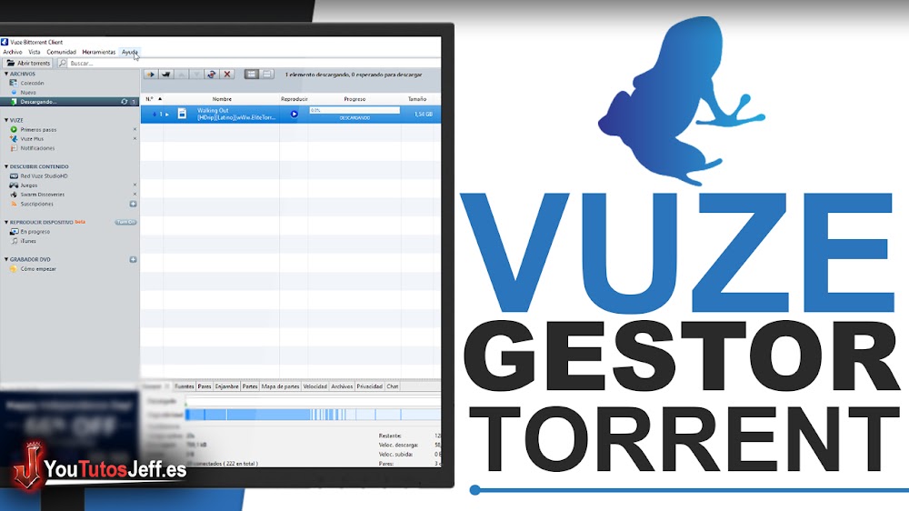 Como Descargar Vuze Ultima Versión Español - Excelente gestor para Torrents
