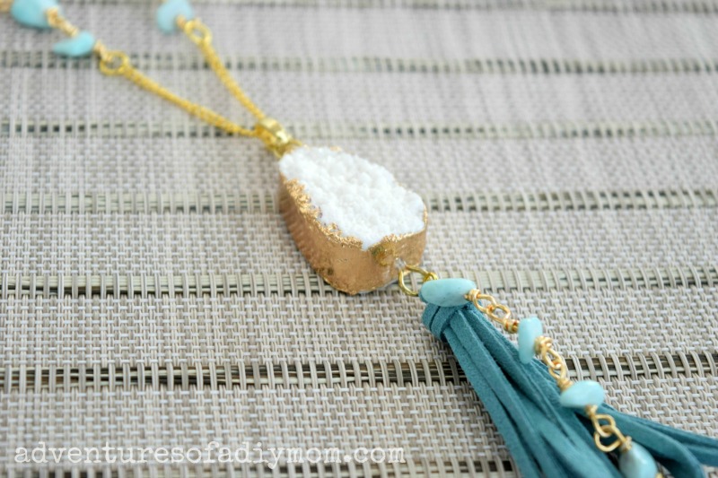 How to Make a Tassel Necklace Adventures of a DIY Mom