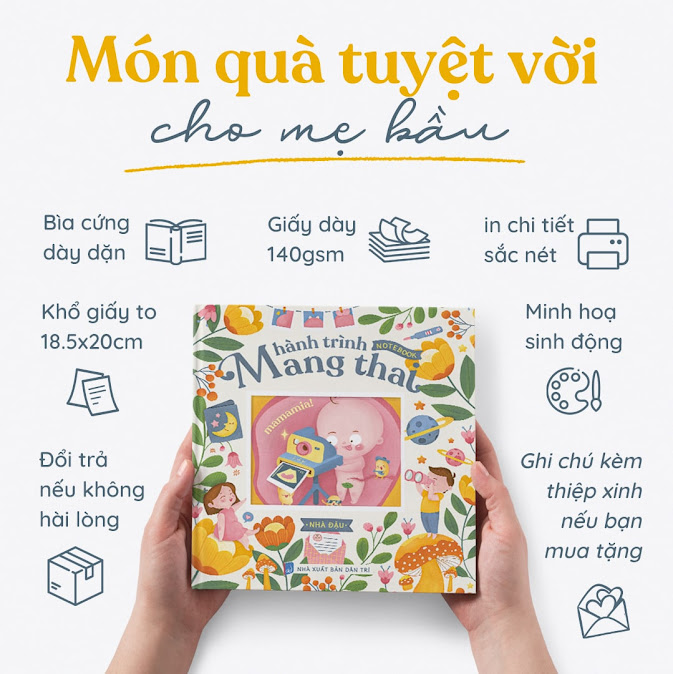[A116] Sách tô màu cung cấp kiến thức cho Bà Bầu