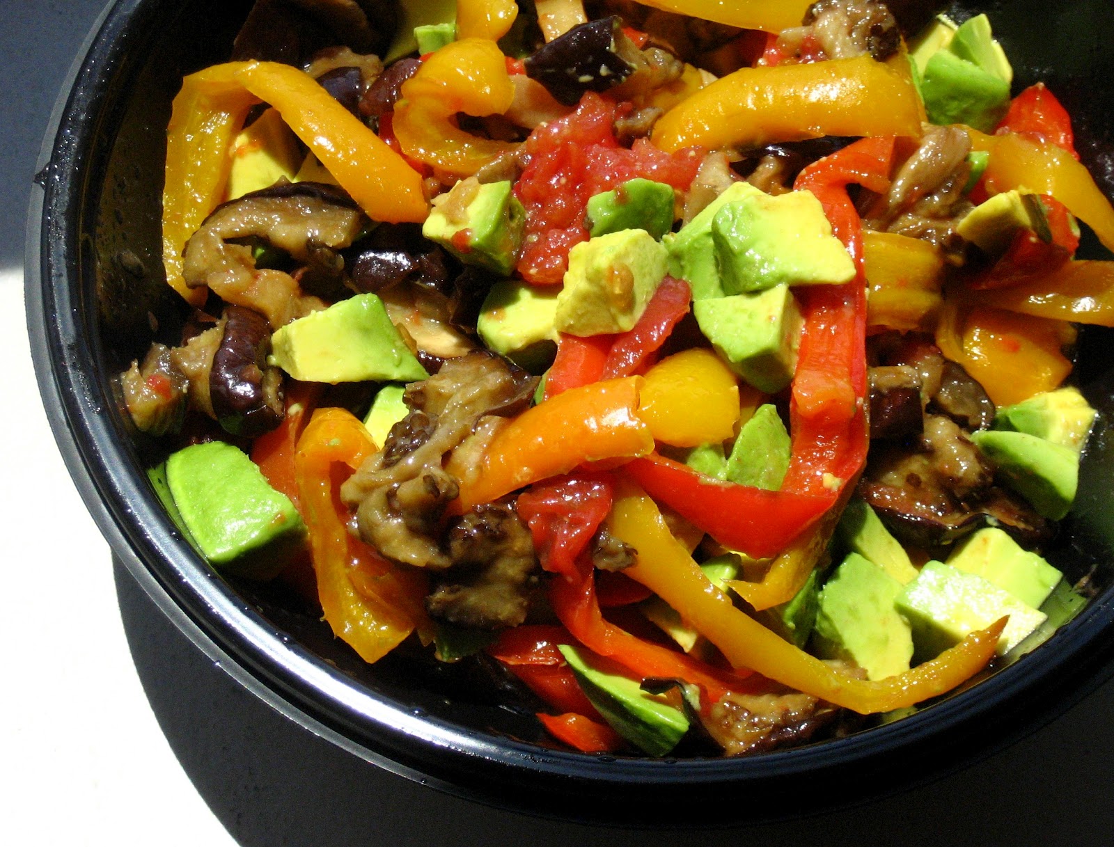 The Foodie Next Door Roasted Vegetable Salad