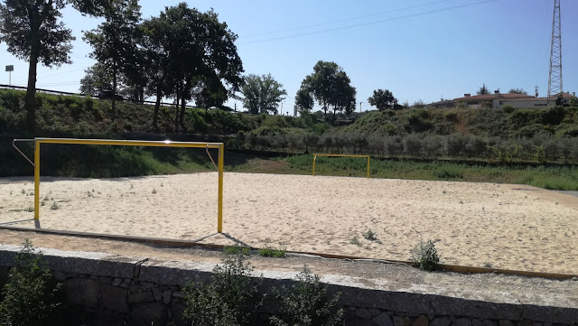Campo de futebol de praia