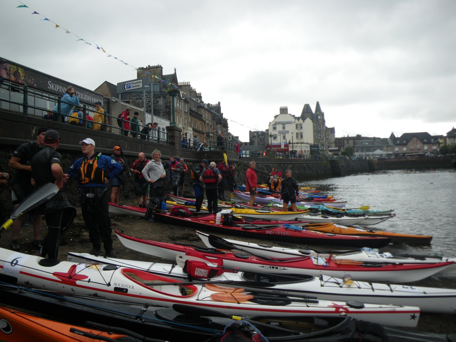 jb kayak log Oban Sea Kayak Race 3rd September 2011