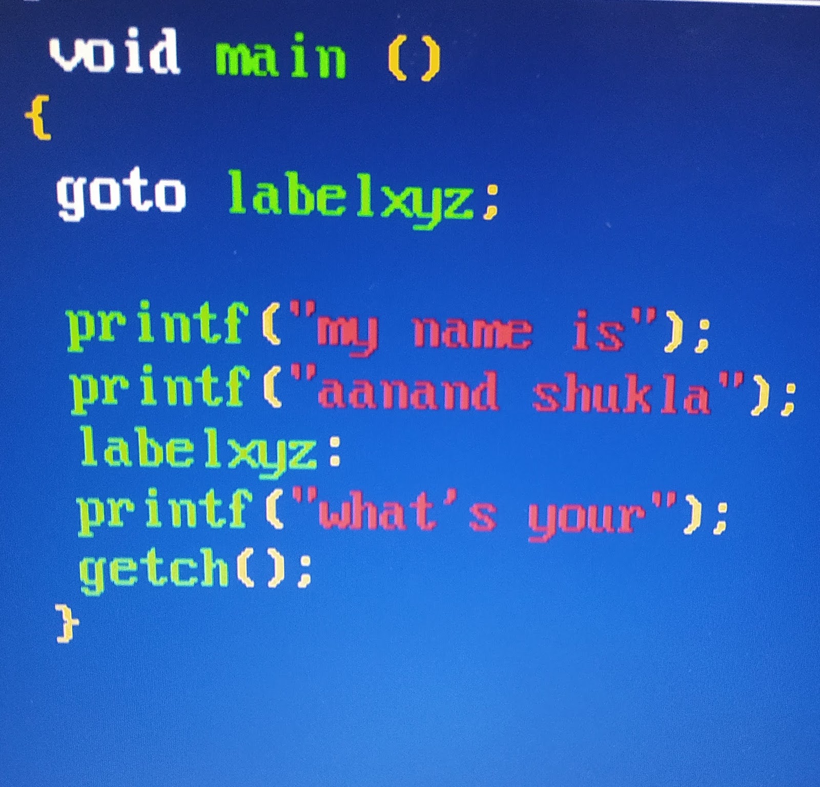 Programming languages