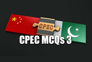 China-Pakistan Economic Corridor CPEC MCQs - 1