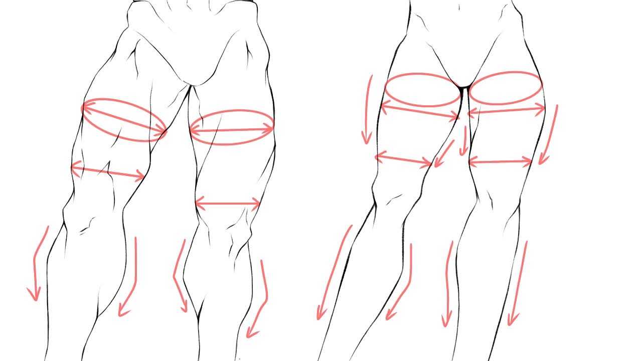 anime leg tutorial