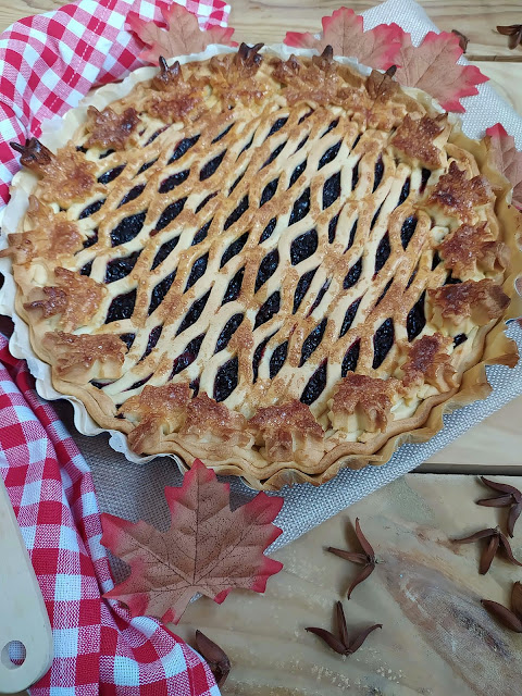Receta de tarta de moras. Berries pie recipe. Postre de otoño. Merienda. Fácil. Masa quebrada. Lidl. Moras de zarza. Autumn. Horno. Cuca