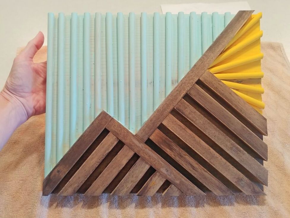 Repurposed Pasta Drying Rack - Little Vintage Cottage