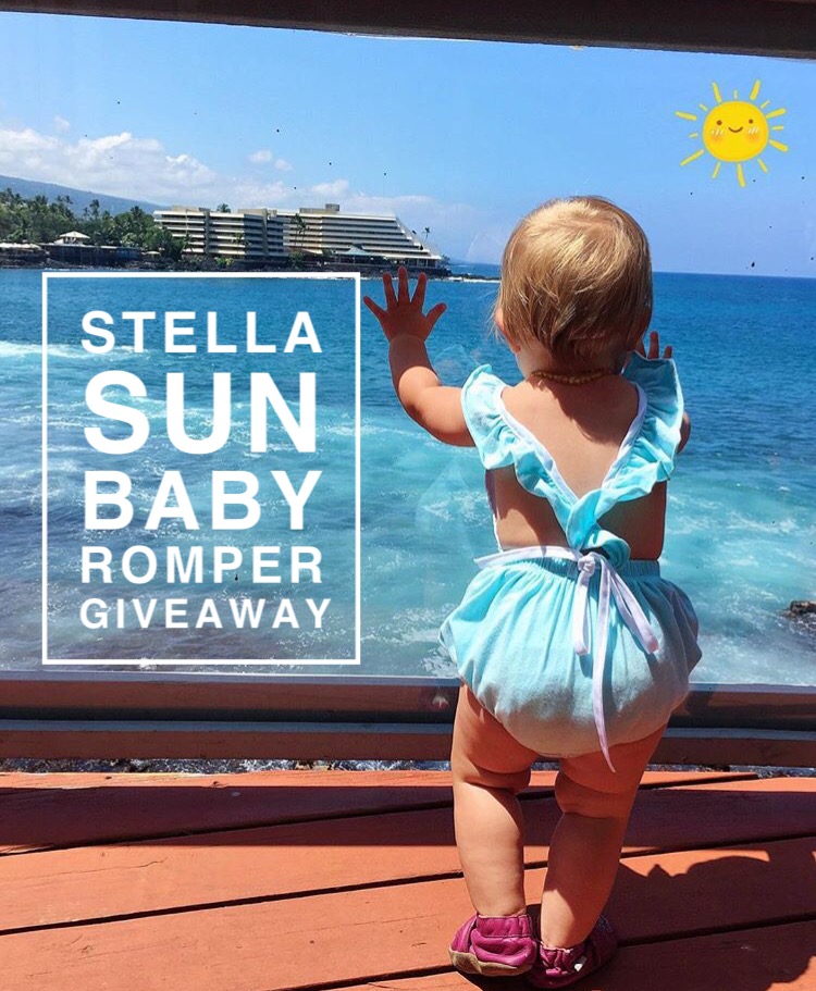 Hawaii Mom Blog: Stella Sun Baby Romper Giveaway