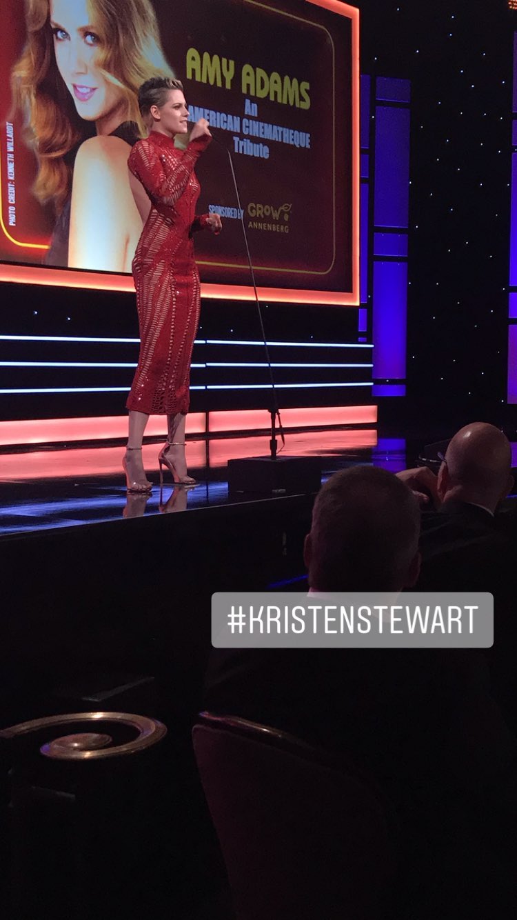 Novas fotos de Kristen Stewart no American Cinematheque Award para
