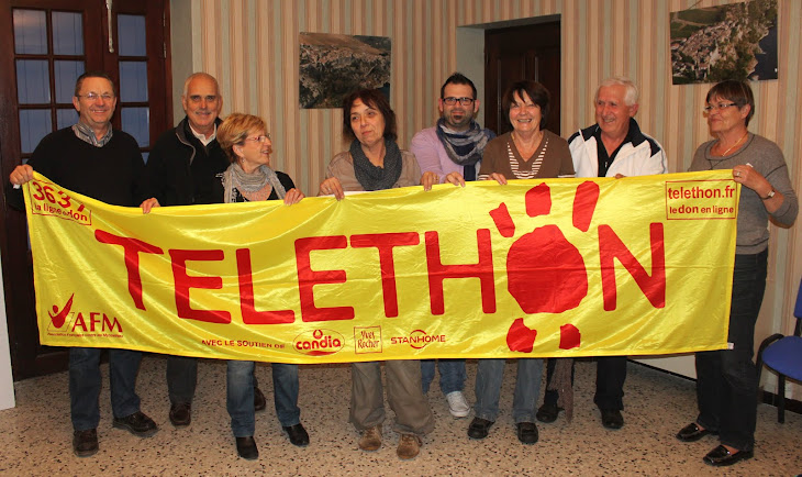 HOMMAGE AUX BENEVOLES DU MARCHE DE NOEL ET DU TELETHON 2012