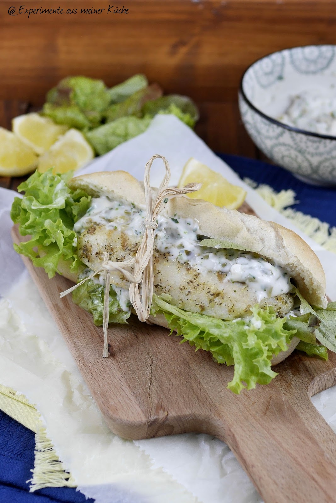 Experimente aus meiner Küche: Fischbrötchen mit selbstgemachter Remoulade