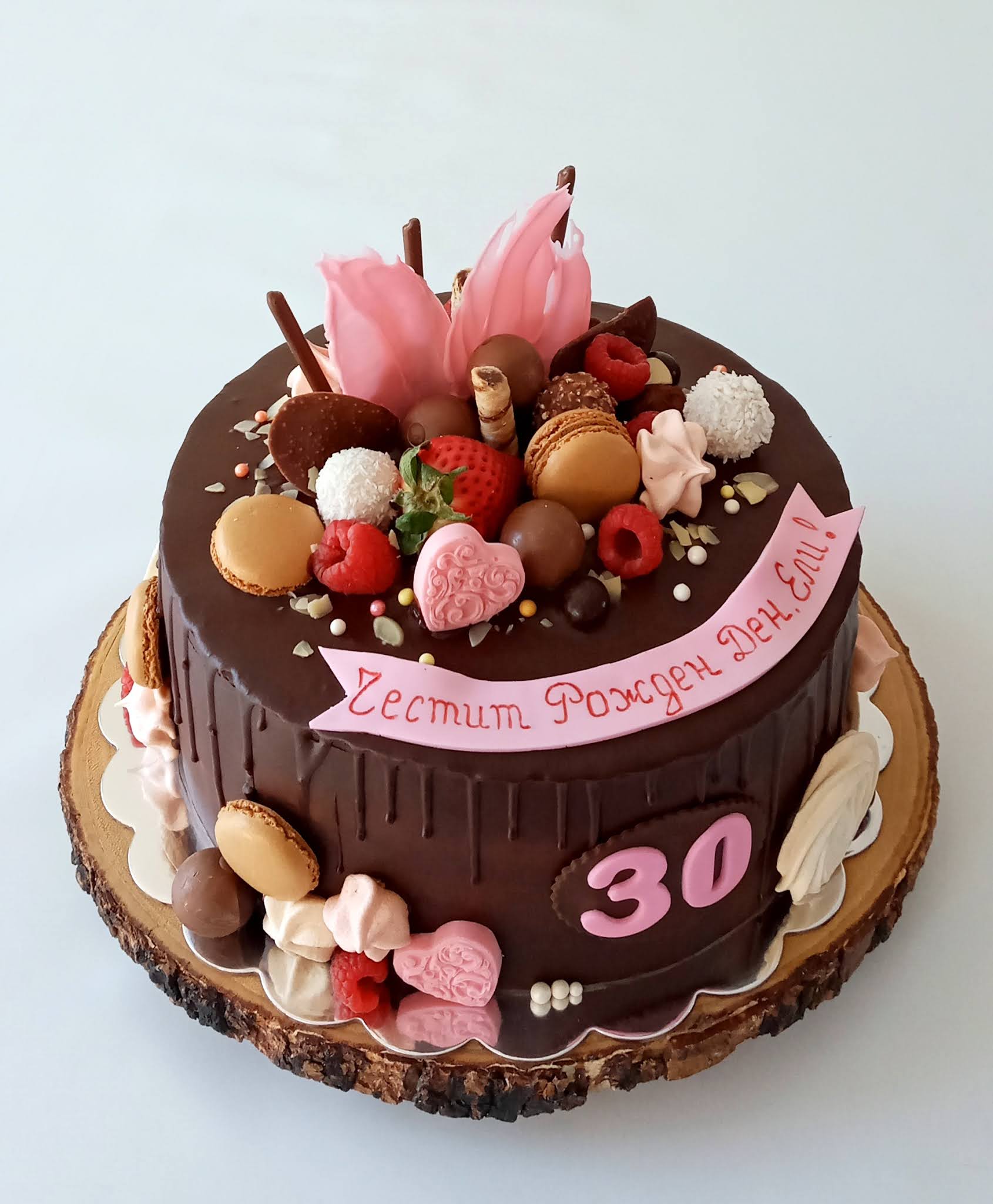 A Surprise 30Th Birthday Cake For A Great Woman - CakeCentral.com