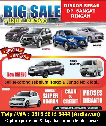 Dealer Suzuki Makassar Promo Diskon Harga Dan Dp Kredit Ringan Mobil Ertiga Ignis Carry Pickup Karimun S Cross Apv Dll