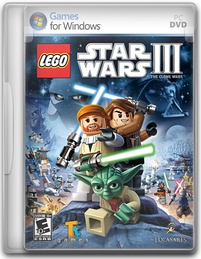 Capa LEGO Star Wars III: The Clone Wars   PC (Completo)